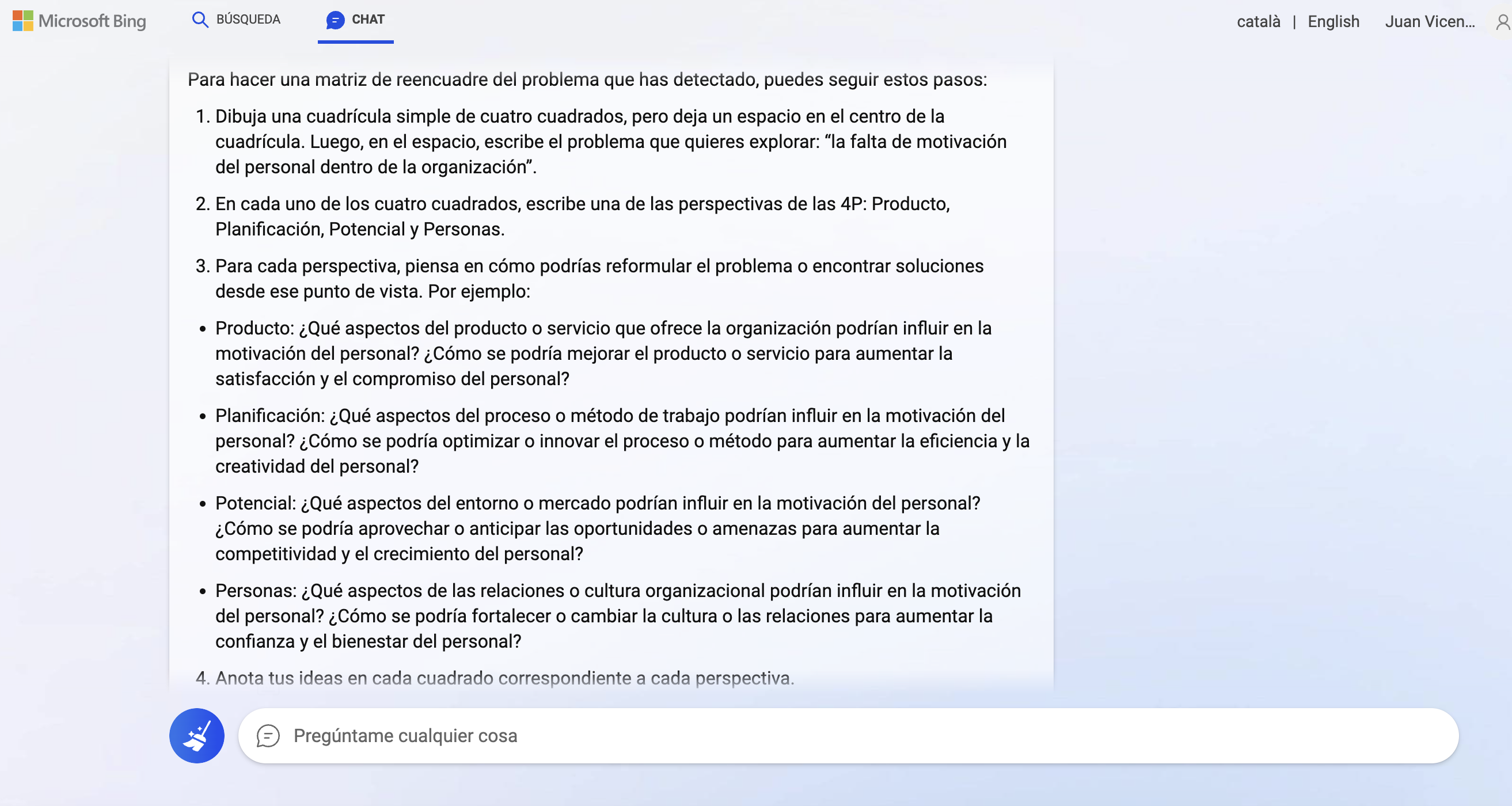 Reframing Matrix Examples Otra forma de ver los problemas. The Reframing Matrix – Juan Vicente ...